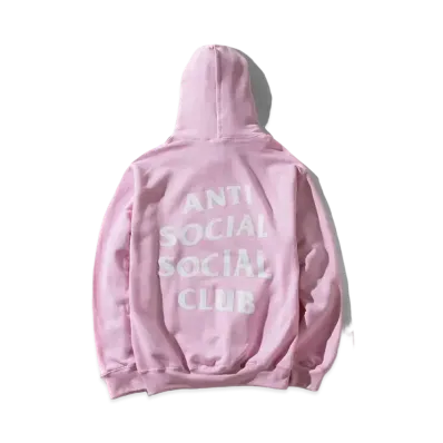 ANTI SOCIAL SOCIAL CLUB Know you better Hoodie "Pink"