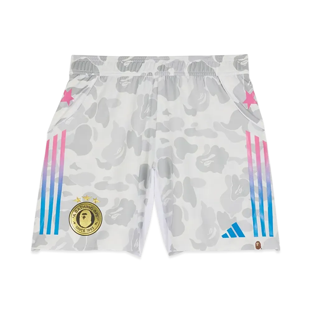 adidas x A BATHING APE BAPE FB Shorts "White"