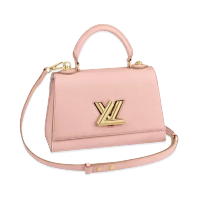 Louis Vuitton Twist One Handle PM Taurillon Leather "Rose Water"