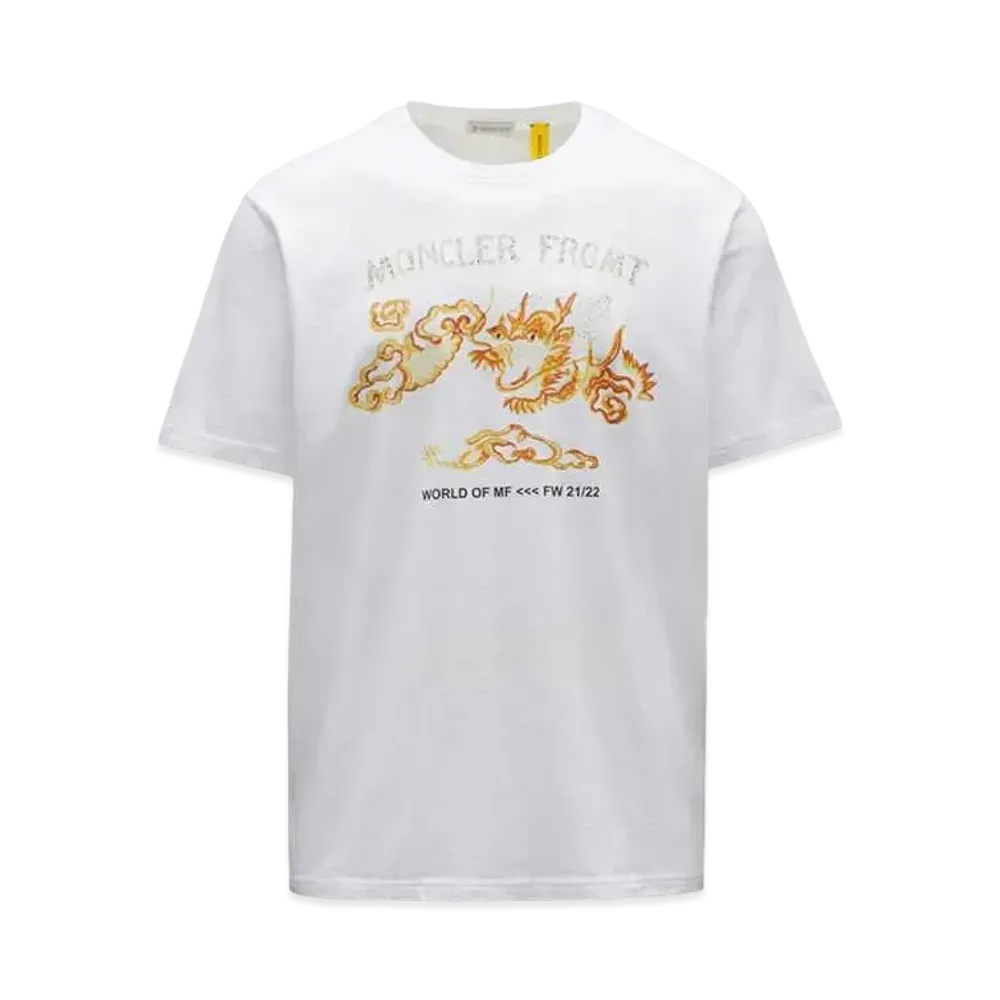 MONCLER fragment T-shirt #3 EC限定色 "Optical White"