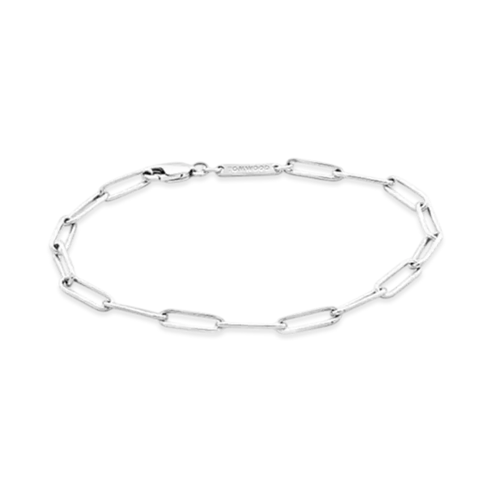 TOMWOOD Box Bracelet "Silver"