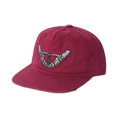 thisisneverthat GD Heart Skeleton Hands Cap "Plum"