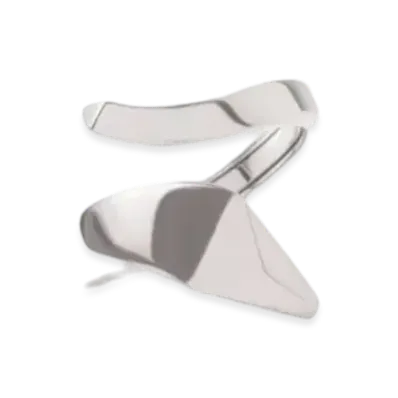 PRADA Eternal Gold Snake Mini Ring in White Gold