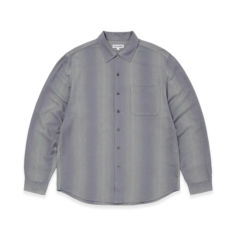 thisisneverthat Nep Bold Striped Shirt "Purple Grey"