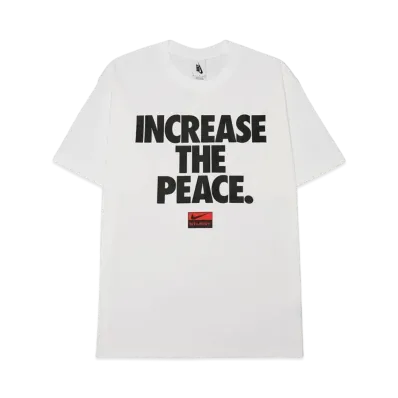 Nike x Stussy Increase The Peace Tee "White"