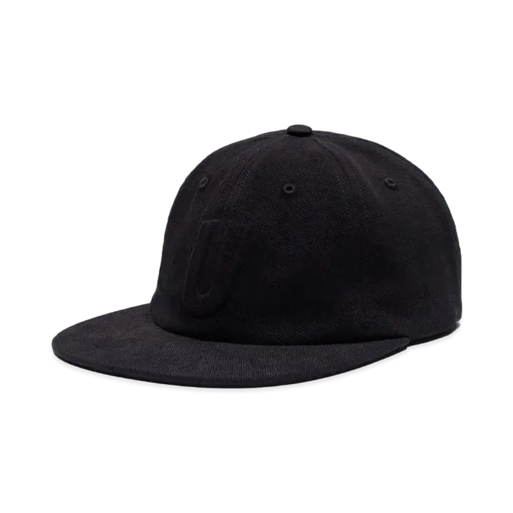 UNDEFEATED EMBOSSED U STRAPBACK - 90073 "Black"