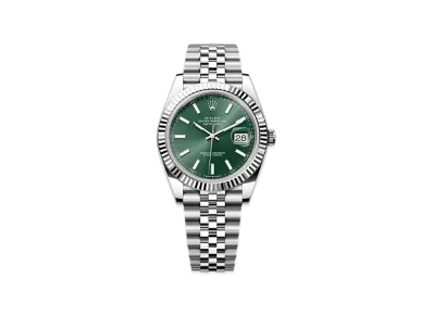 ROLEX Oyster Perpetual 28 Oystersteel "Green"