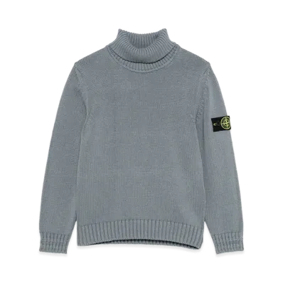 Stone Island Kids Sweaters "Gray"