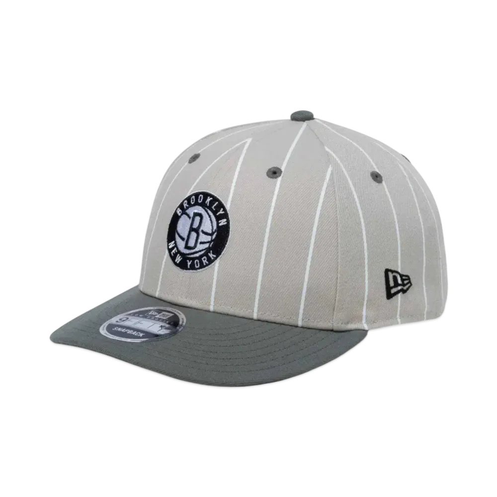 NEW ERA LP 9Fifty NBA 2-Tone Brooklyn Nets "Stone/Storm Gray"