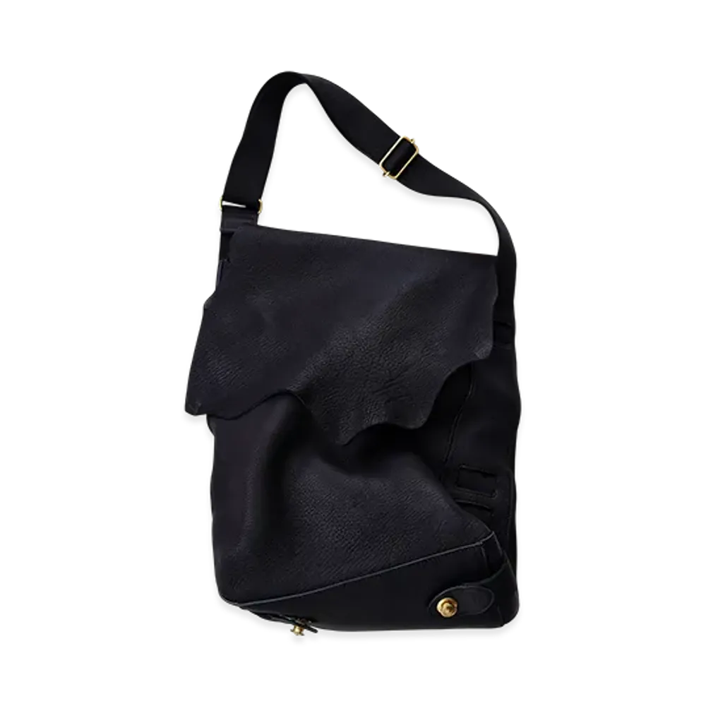 NICENESS D.Marty Deer Leather Shoulder Bag "Black"
