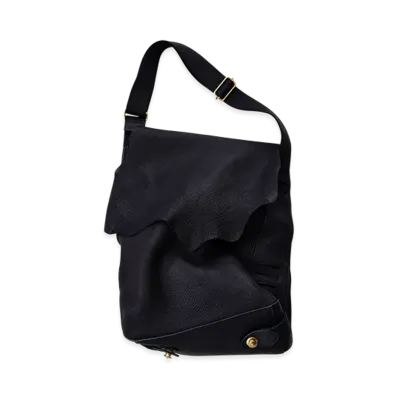 NICENESS D.Marty Deer Leather Shoulder Bag "Black"