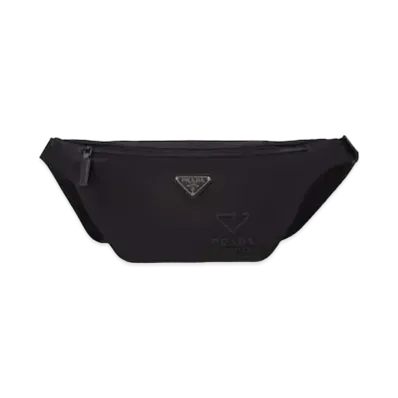 PRADA Re-Nylon And Saffiano Leather Belt Bag "Black"