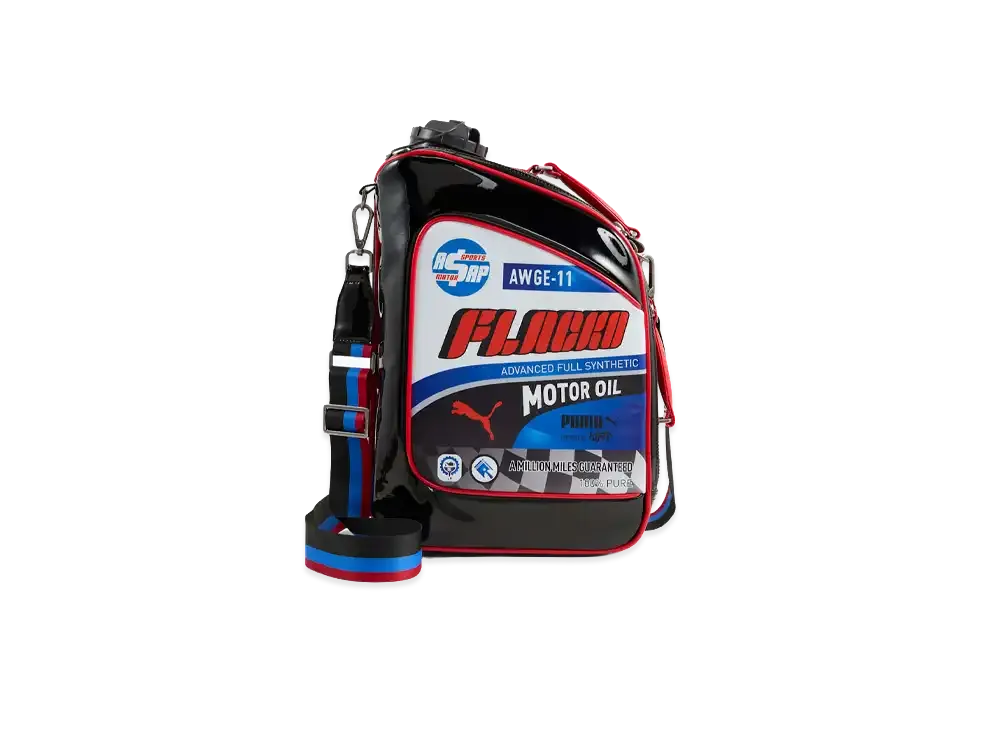 PUMA x A$AP ROCKY Oil Can Bag "Puma Black/Pop Red"