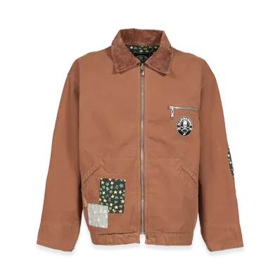 SWJP x mastermind JAPAN Carpenter Jacket "Brown"