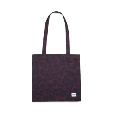 BUENA VISTA Leopard tote bag "RED"