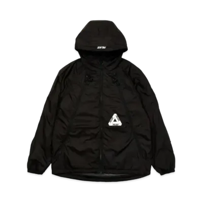PALACE ZIP-IT SHELL JACKET "Black"