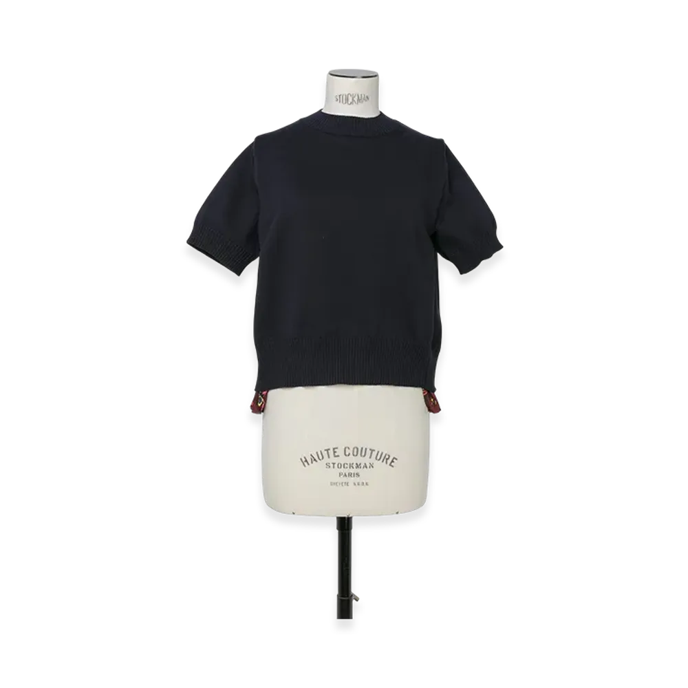 sacai Tropical Print Pullover "Bordeaux"