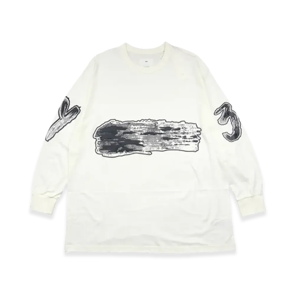Y-3 Graphic LS Tee "White"