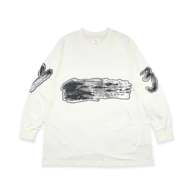 Y-3 Graphic LS Tee "White"