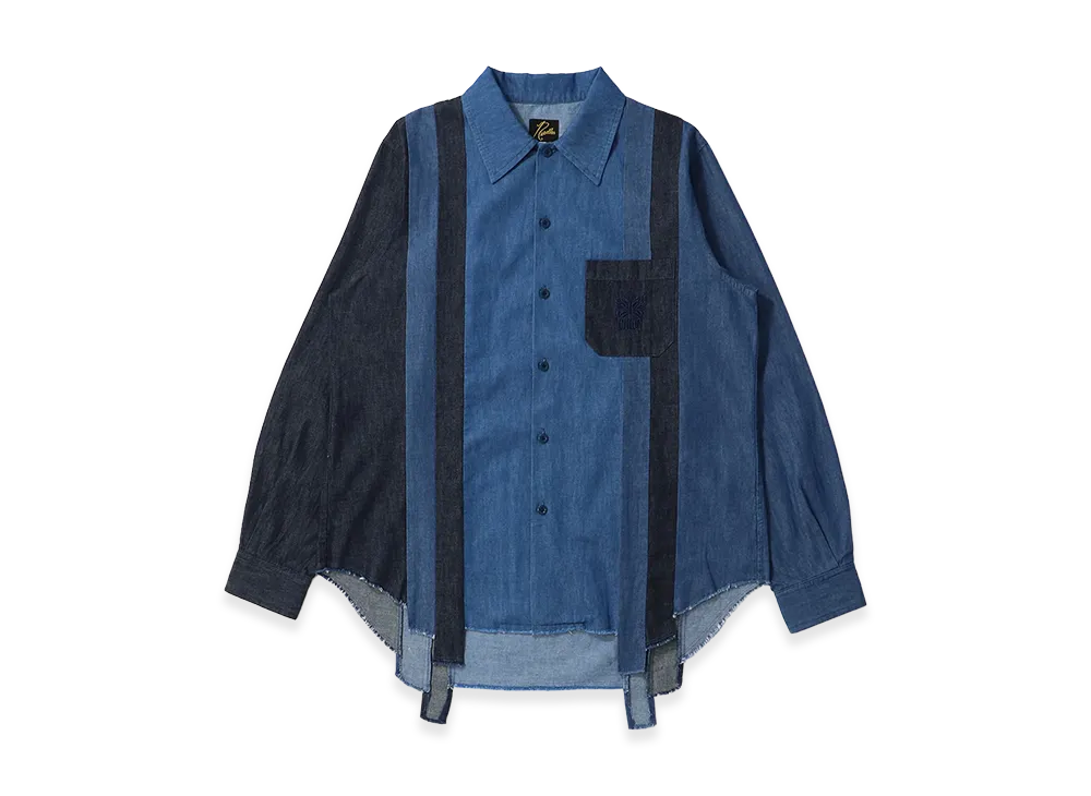 NEEDLES x UNION 5Panel SHIRT "Indigo"
