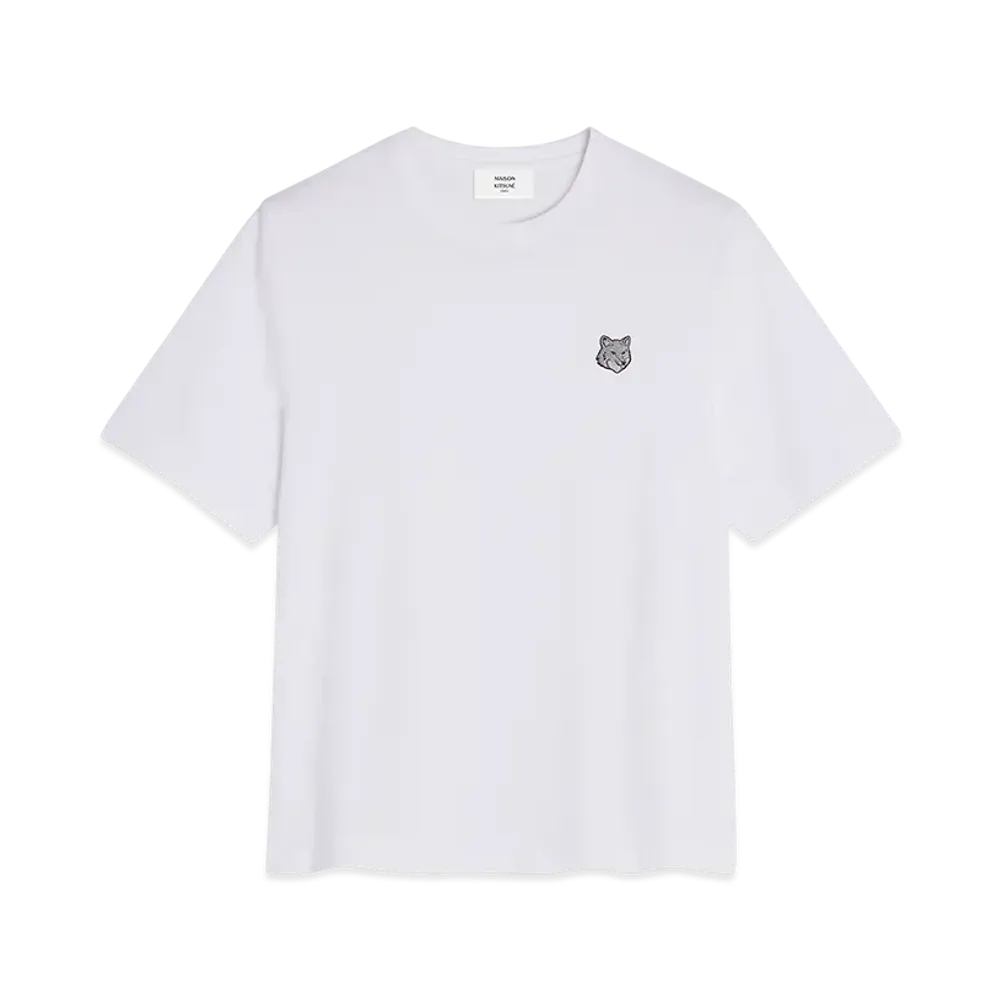 Maison Kitsune Bold Fox Head Patch Comfort T-Shirt "White"