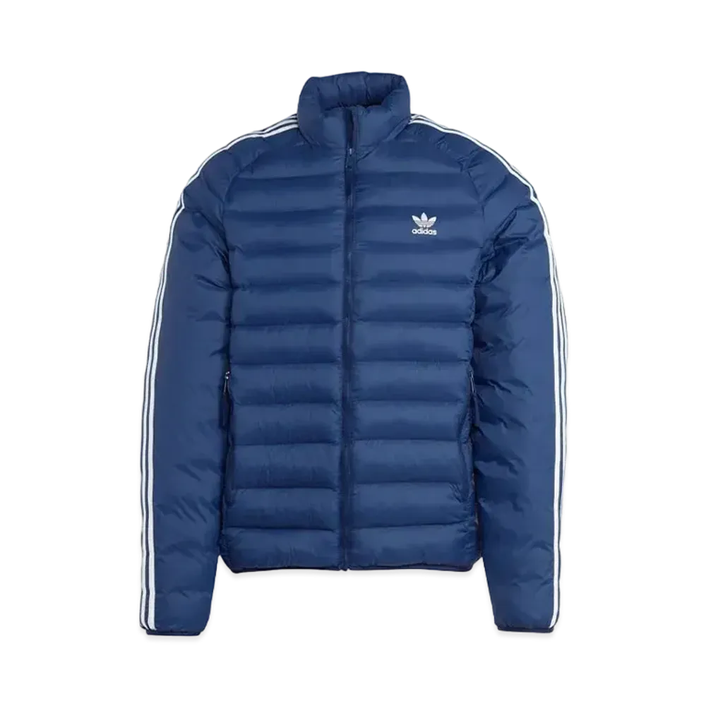 adidas Padded Stand Collar Puffer Jacket "Blue"