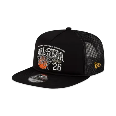 NEW ERA x Alpha Industries x NBA All-Star Game 2026 9Fifty A-Frame Tracker "Black"