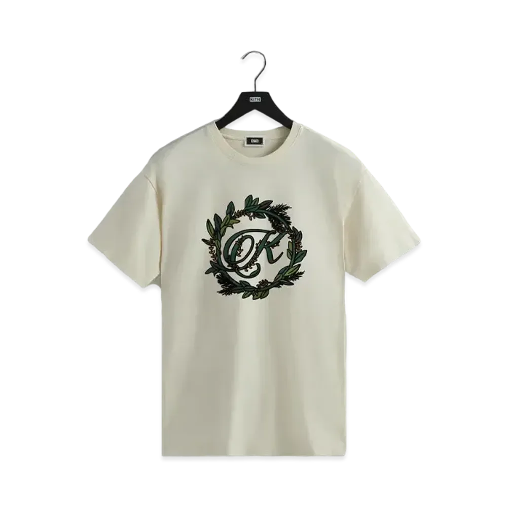Kith Kithmas Wreath Tee "Sandrift"