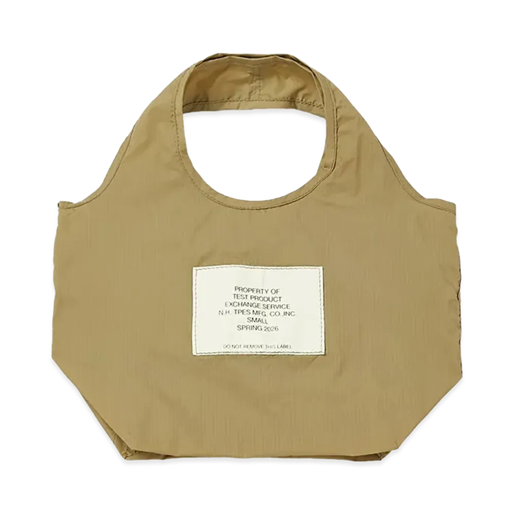 N.HOOLYWOOD TEST PRODUCT EXCHANGE SERVICE Packable Bag (Small) "Beige"