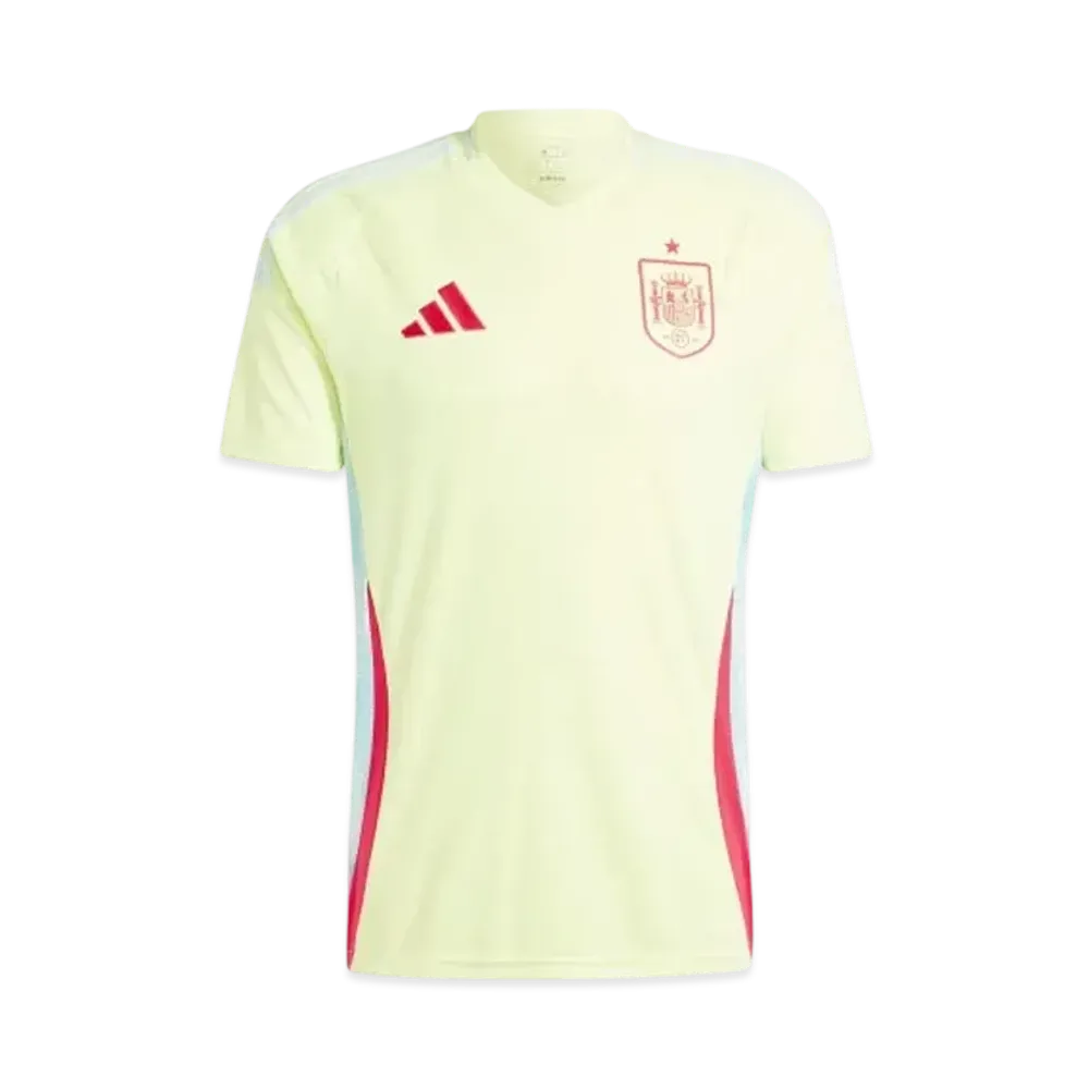 adidas Spain National Team 24 Away Uniform "Pulse Yellow/Halo Mint"