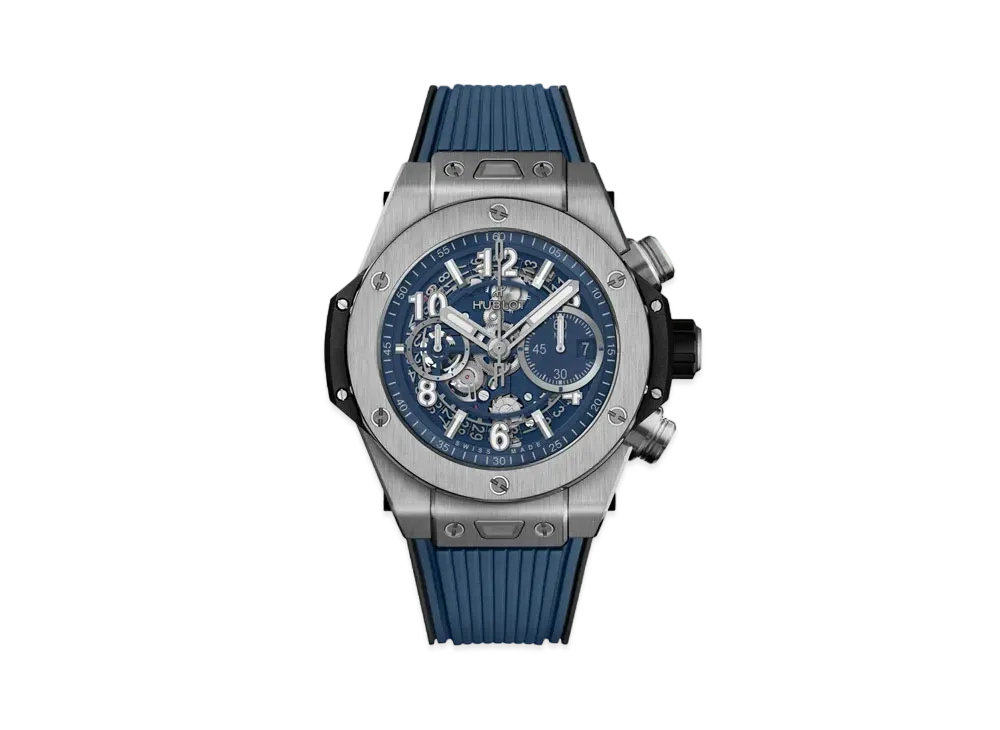 HUBLOT Big Bang Unico Titanium Blue 44mm