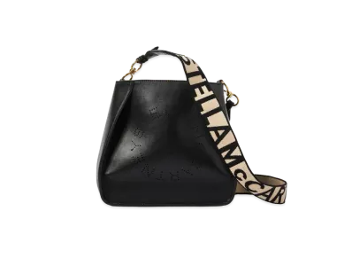 STELLA McCARTNEY Stella Logo Shoulder Bag "Black"