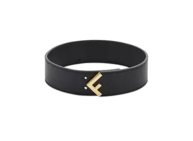 FENDI x Versace Fendace Black Leather Choker "Black"