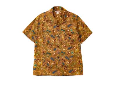 THE REAL McCOY'S COTTON HAWAIIAN SHIRT / FLYING TIGERS "Mustard"