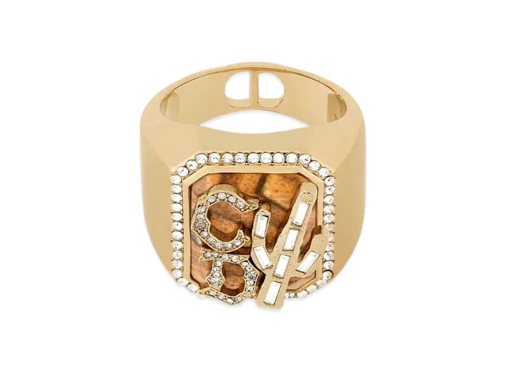Dior x Cactus Jack Signet Ring "Gold"
