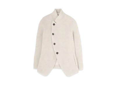 Yohji Yamamoto Y's WOOL POLYESTER PILE ASSYME JACKET "Gray"