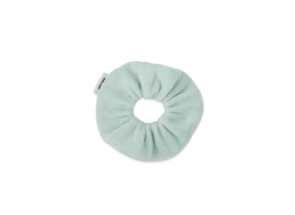 MIU MIU Terry Cross Shushi "Pastel Green"