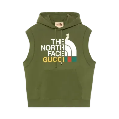 Gucci x The North Face Sleeves Sweatshirt "Dark Green"