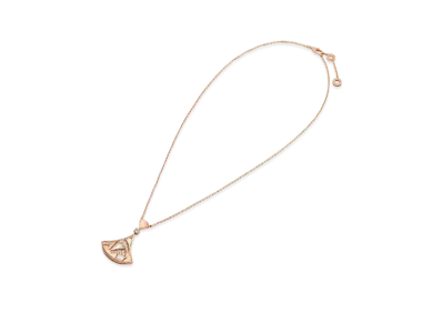 BVLGARI Divas Dream Necklace Diamond "Pink Gold"
