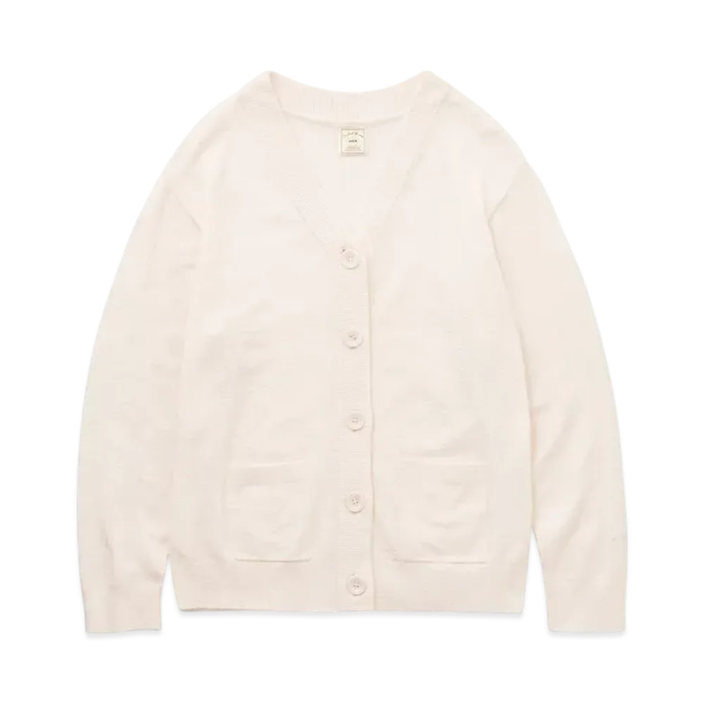 GELATO PIQUE Washable Smoothie Cardigan "Pink"