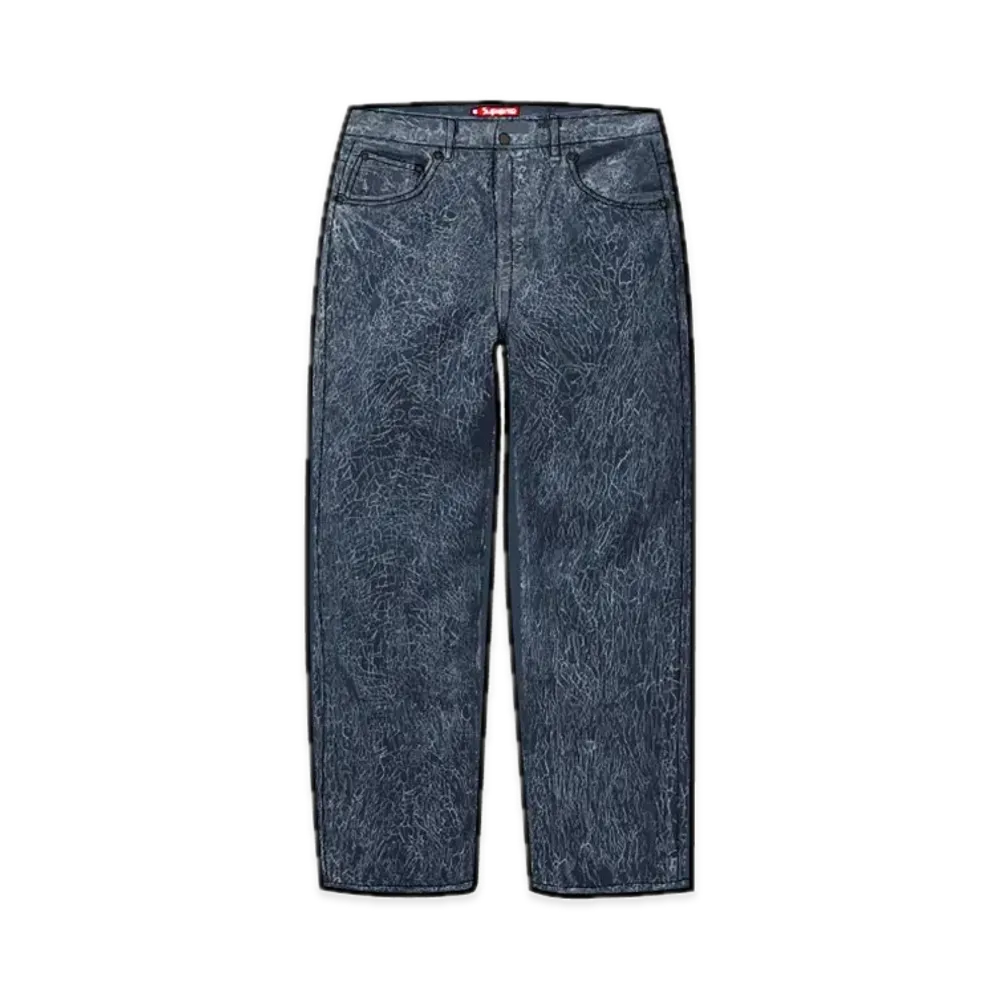 Supreme Crackle Regular Jean "Blue"