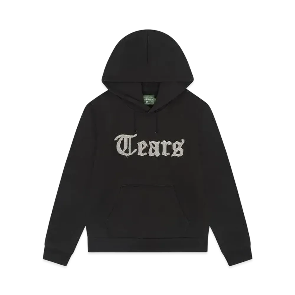 DENIM TEARS Tears Cut Out Hoodie "Charcoal"