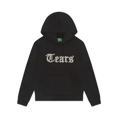 DENIM TEARS Tears Cut Out Hoodie "Charcoal"