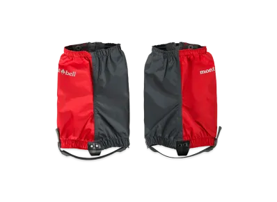 mont-bell Dry-Tec Light Spats "Red"