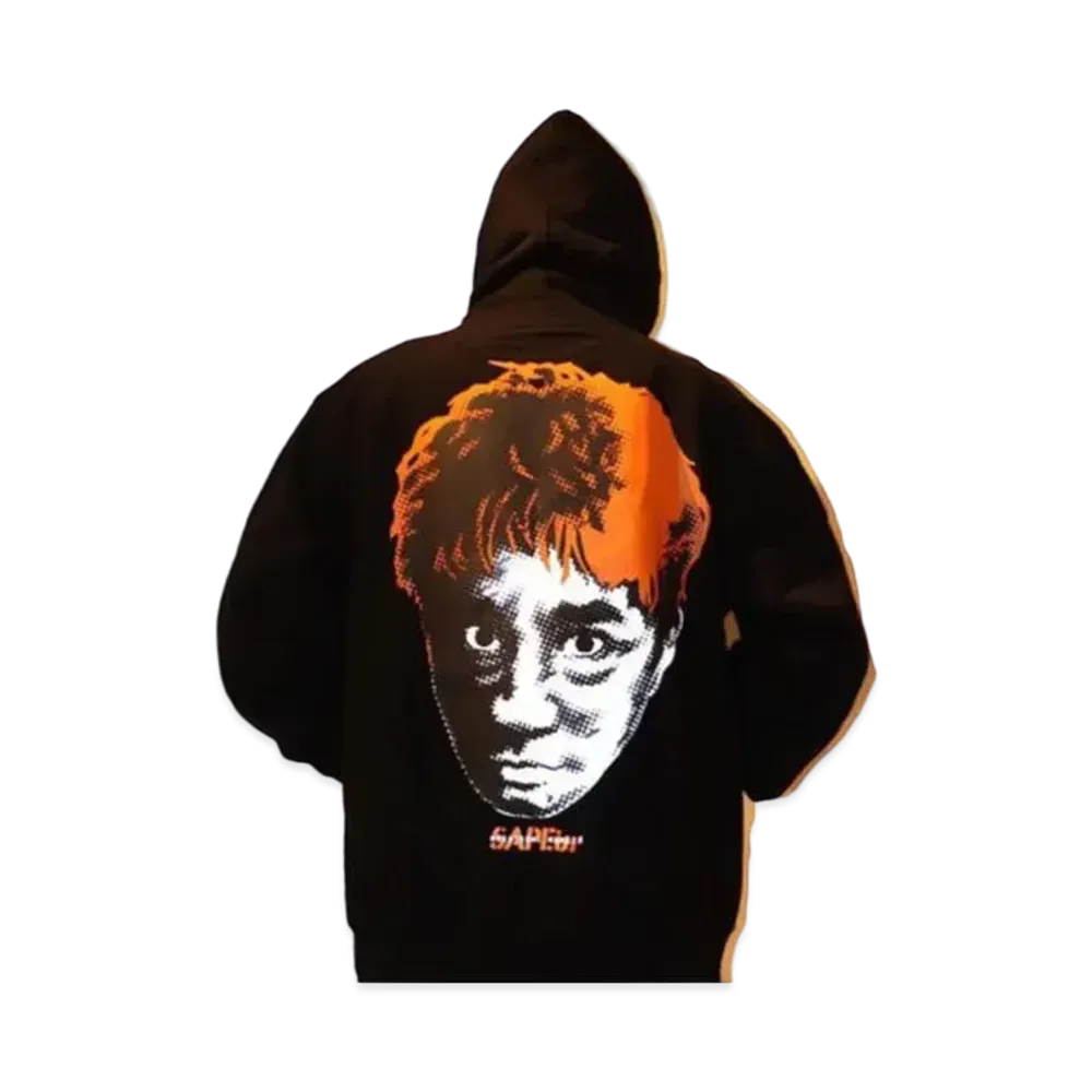 SAPEur x MASATOSHI HAMADA HOODIE "Black"