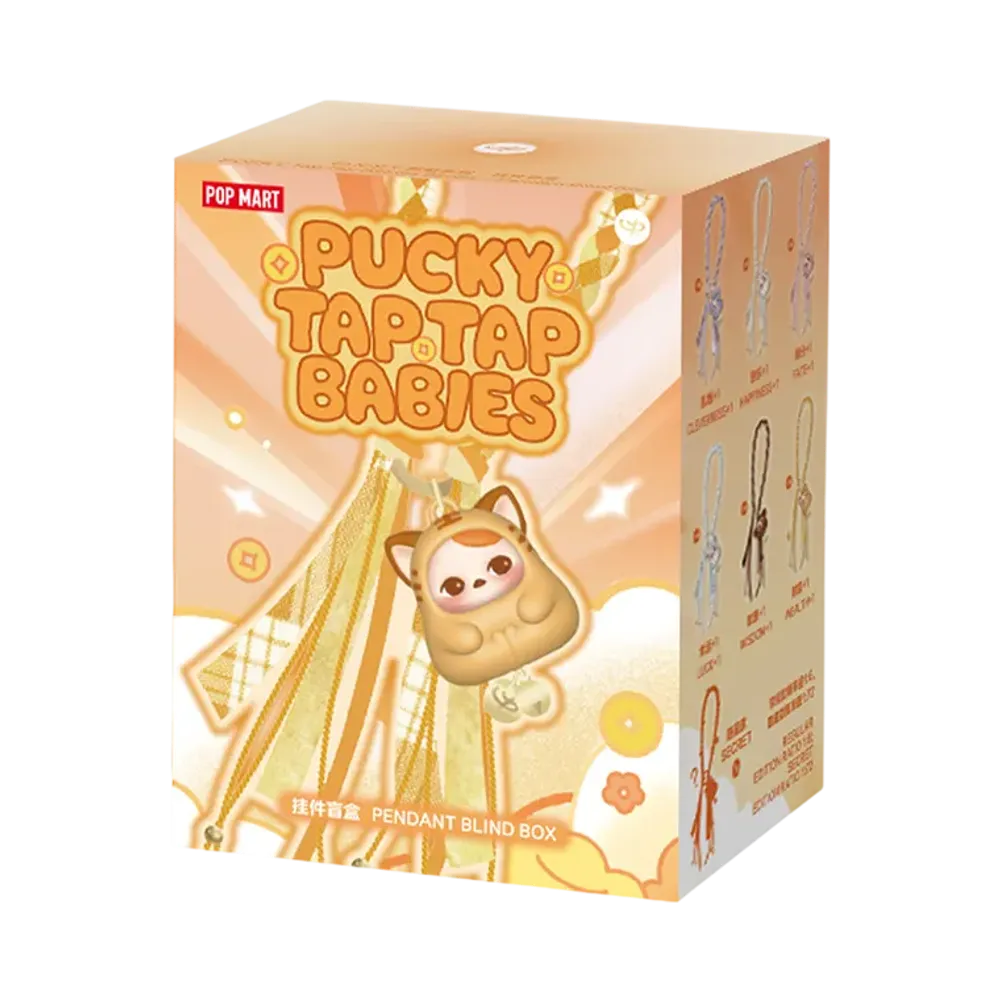 POP MART PUCKY Tap Tap Babies Series-Pendant Blind Box [Piece]