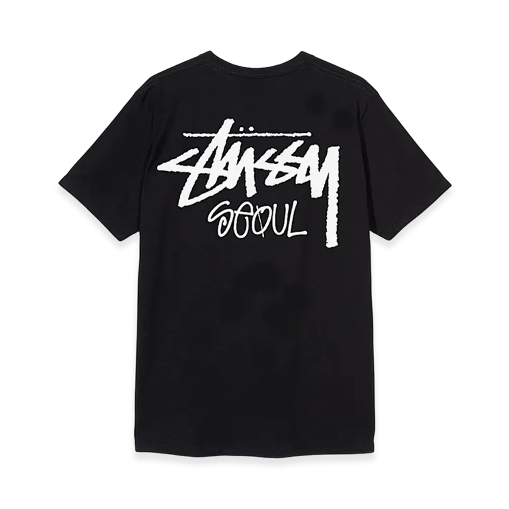 Stussy Stock Seoul Tee 2022 "Black"