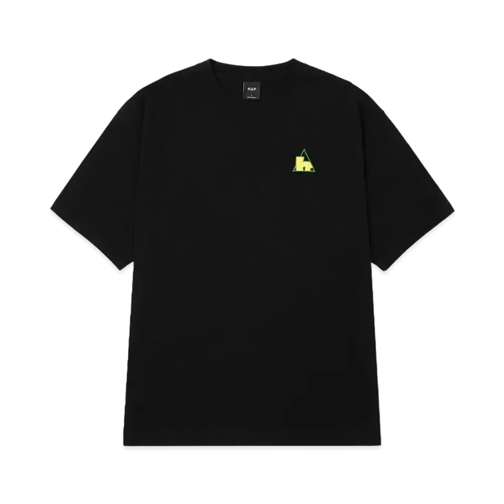 HUF High Tide EMB Tee "Black"