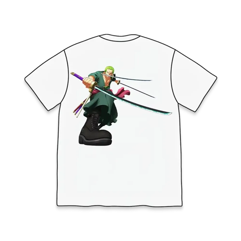 Timberland x One Piece Mugiwara Store S/S Graphic Tee (Zoro) "White"