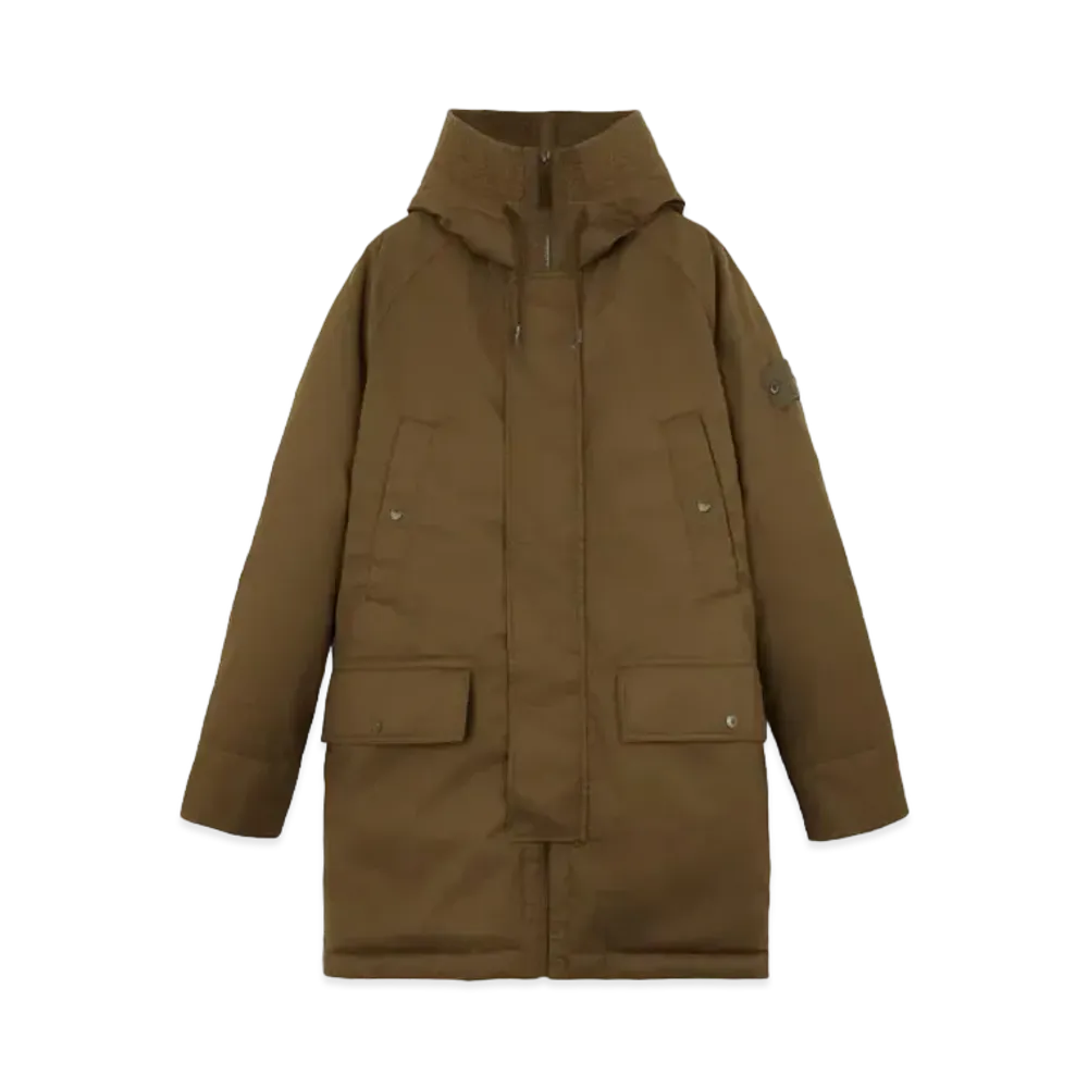 Stone Island 710F2 Performance Twill Wool-TC_Stone Island Ghost "Military Green"
